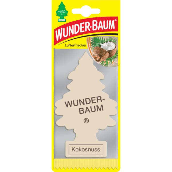 Ароматизатор WUNDER-BAUM TREE Kokosnuss