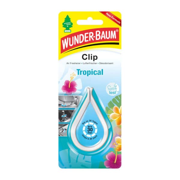 Промоционален пакет от 3 бр. – WUNDER-BAUM CLIP Tropical